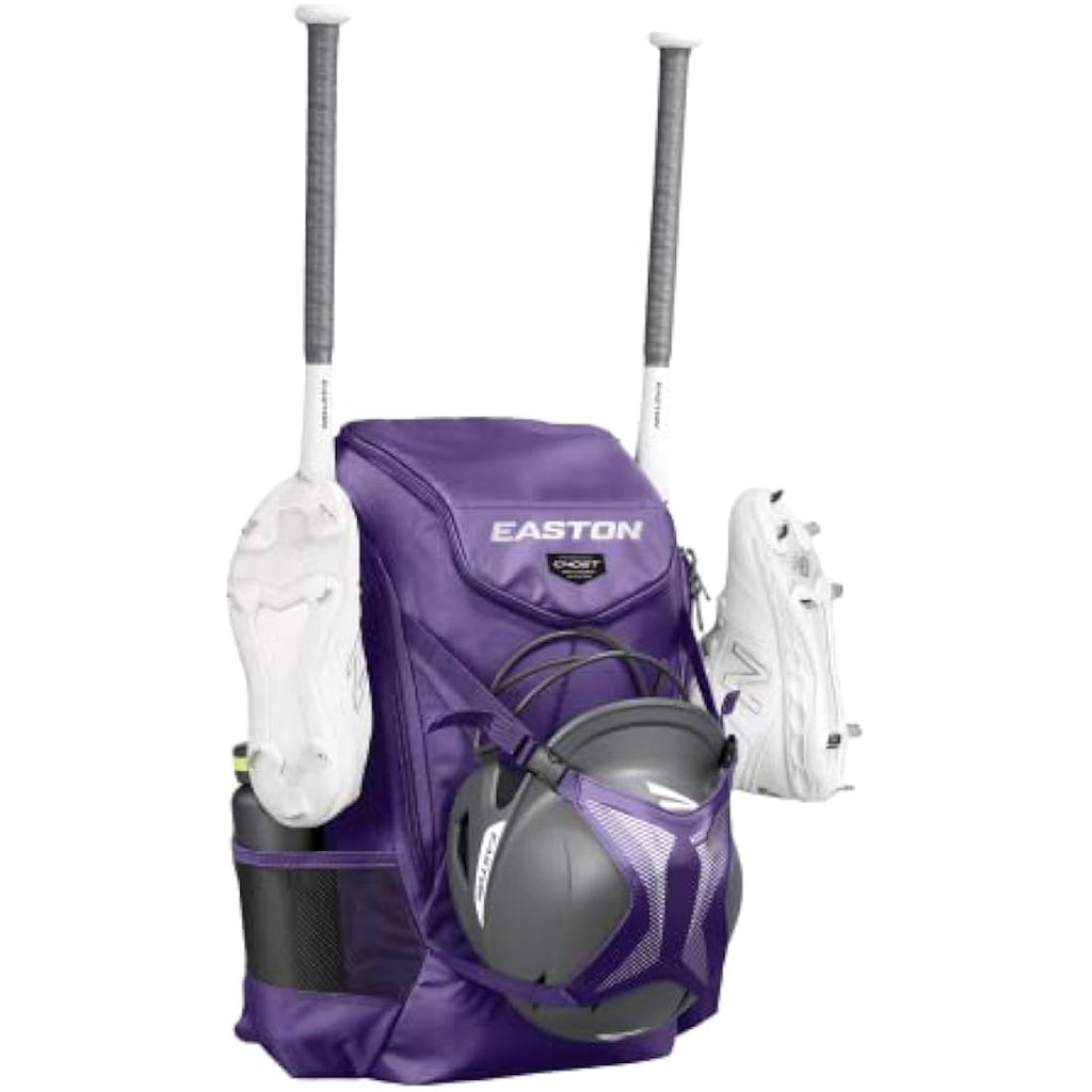 Easton Baseball & Softball Backpack – Bat Sleeves & Helmet Holder