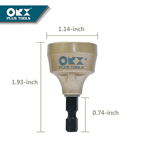 ORX PLUS TOOLS Tungsten Blade External Chamfer Deburring Tool (3-19mm)