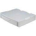 HAN Expert Monitor Stand – Ergonomic Desktop Riser with Drawer, Grey