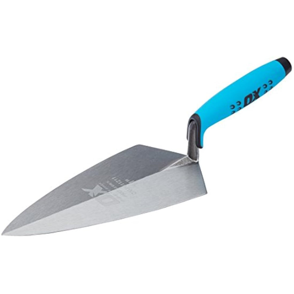 OX Pro Brick Trowel Philadelphia Pattern - 10 Inch Masonry Hand Tool