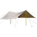 Tatonka Tarp 1 TC – Polycotton Camping Shelter (425 x 445 cm) – Beige