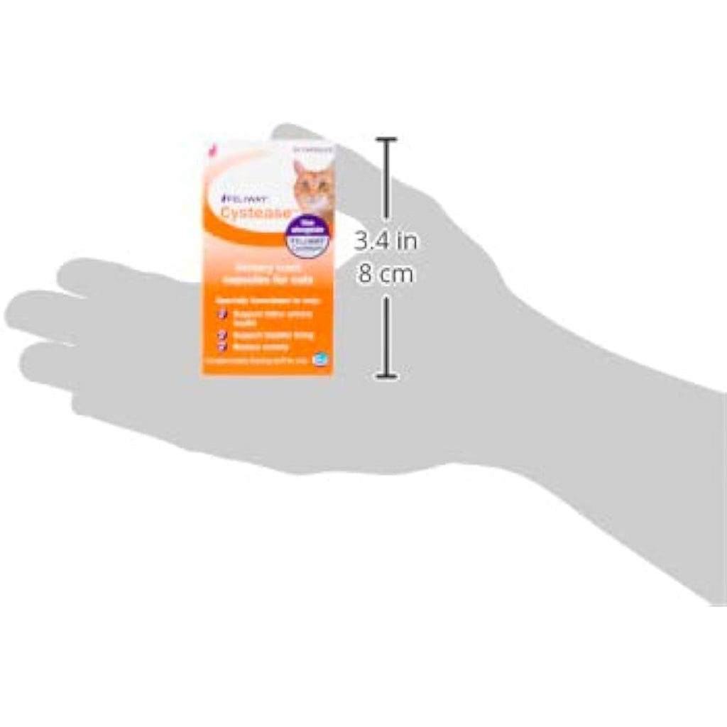 Feliway Cystease Cat Urinary Supplement - Bladder Support, 30 Capsules