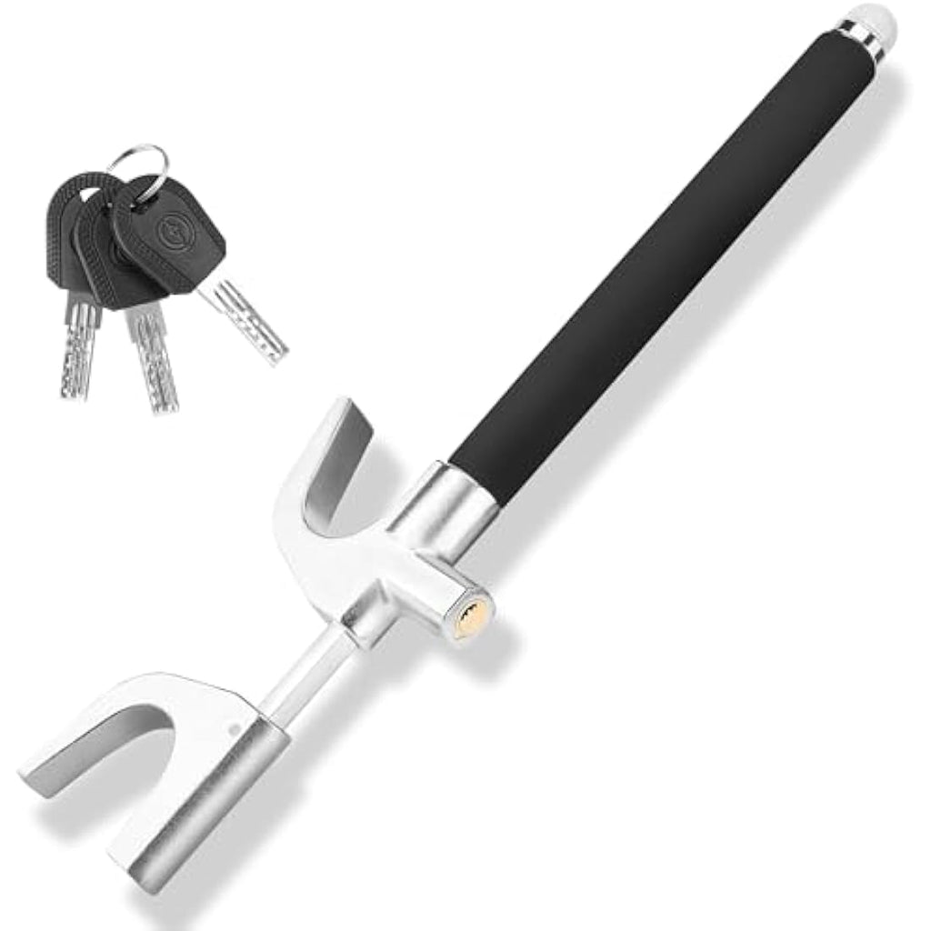 Turnart Steering Wheel Lock – Universal Anti-Theft Device with Safety Hammer