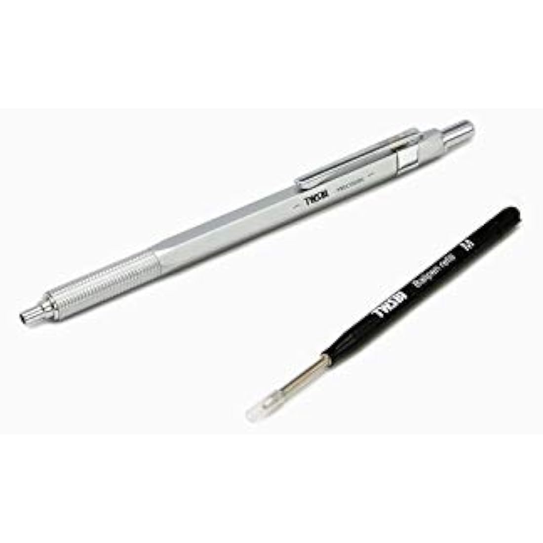 TWSBI Precision Ballpoint Pen – Silver All-Metal Body with 1.0mm Tip
