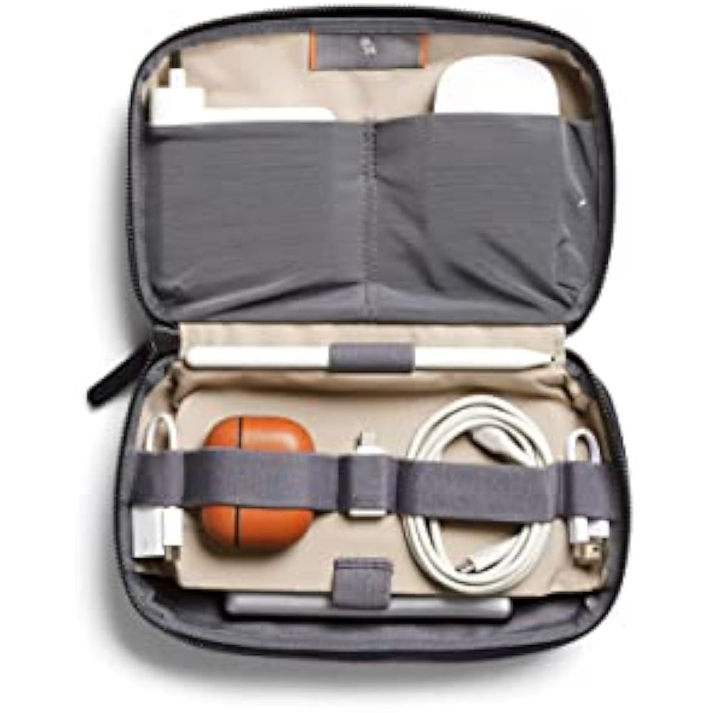 Bellroy Tech Kit – Recycled Water-Resistant Tech Organizer Pouch in Navy