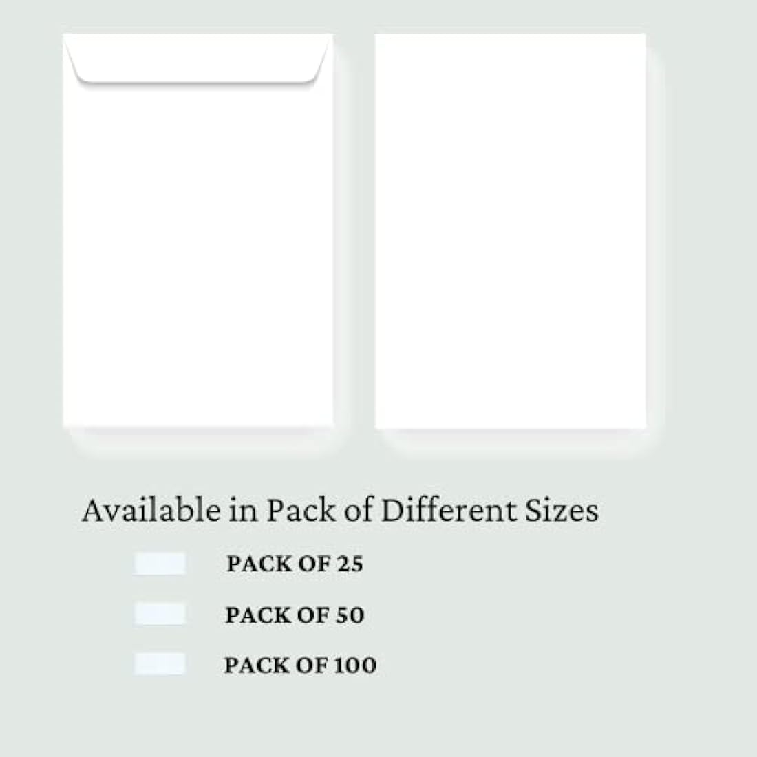 A4 C4 White Peel and Seal Security Envelopes - Pack of 100