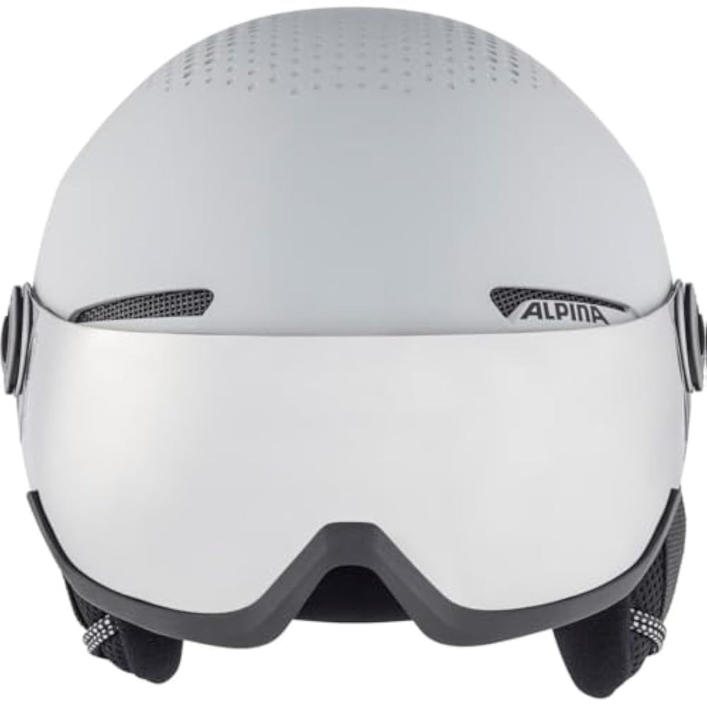 Alpina Unisex Ski Helmet | Vented Hard Shell with Neck Warmer