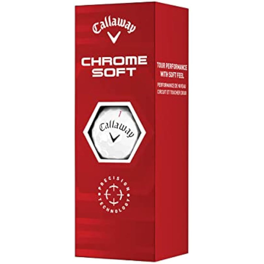 Callaway Chrome Soft Golf Balls – Precision Technology Distance 12pk