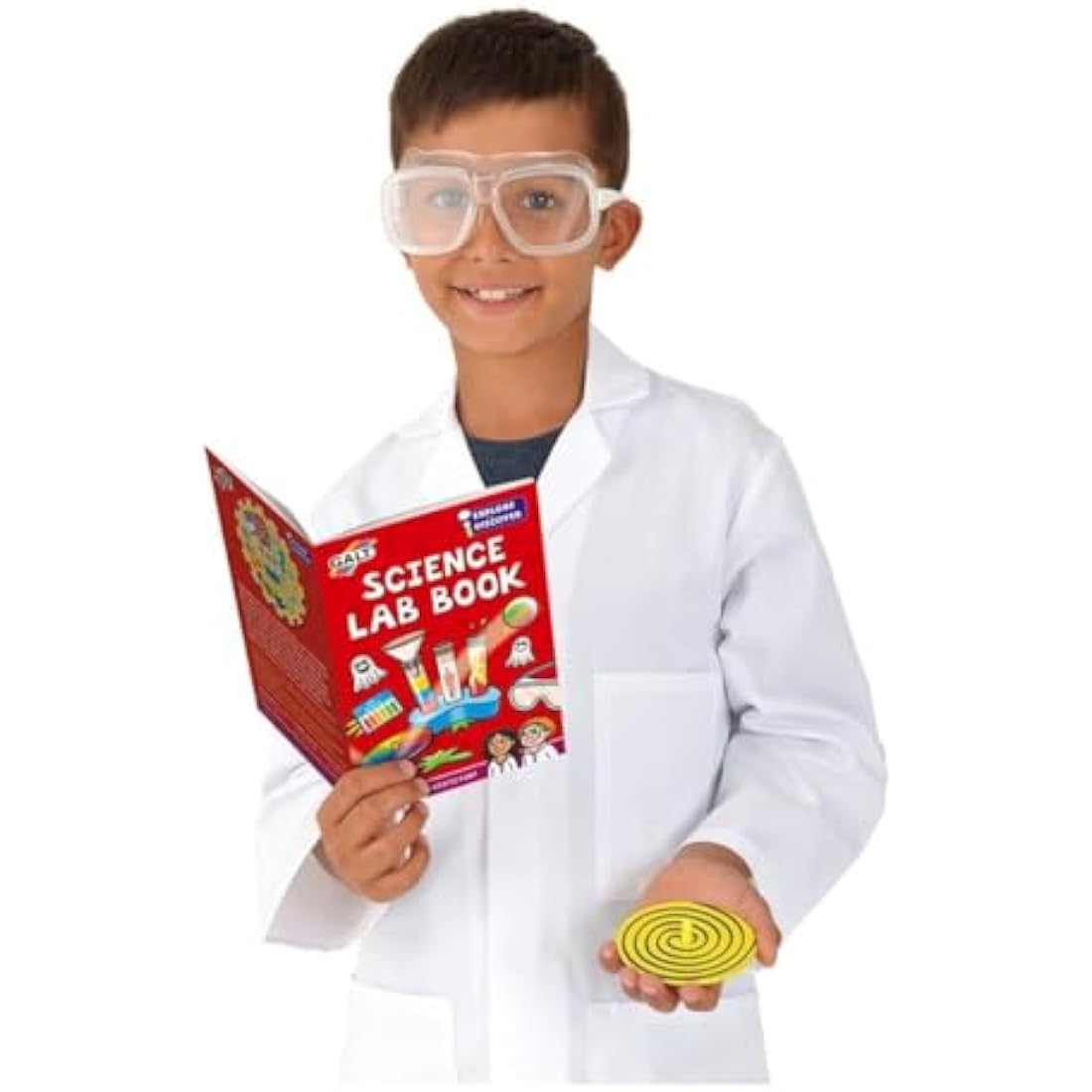 Galt Science Lab – STEM Discovery Kit with 20 Experiments for Ages 6+