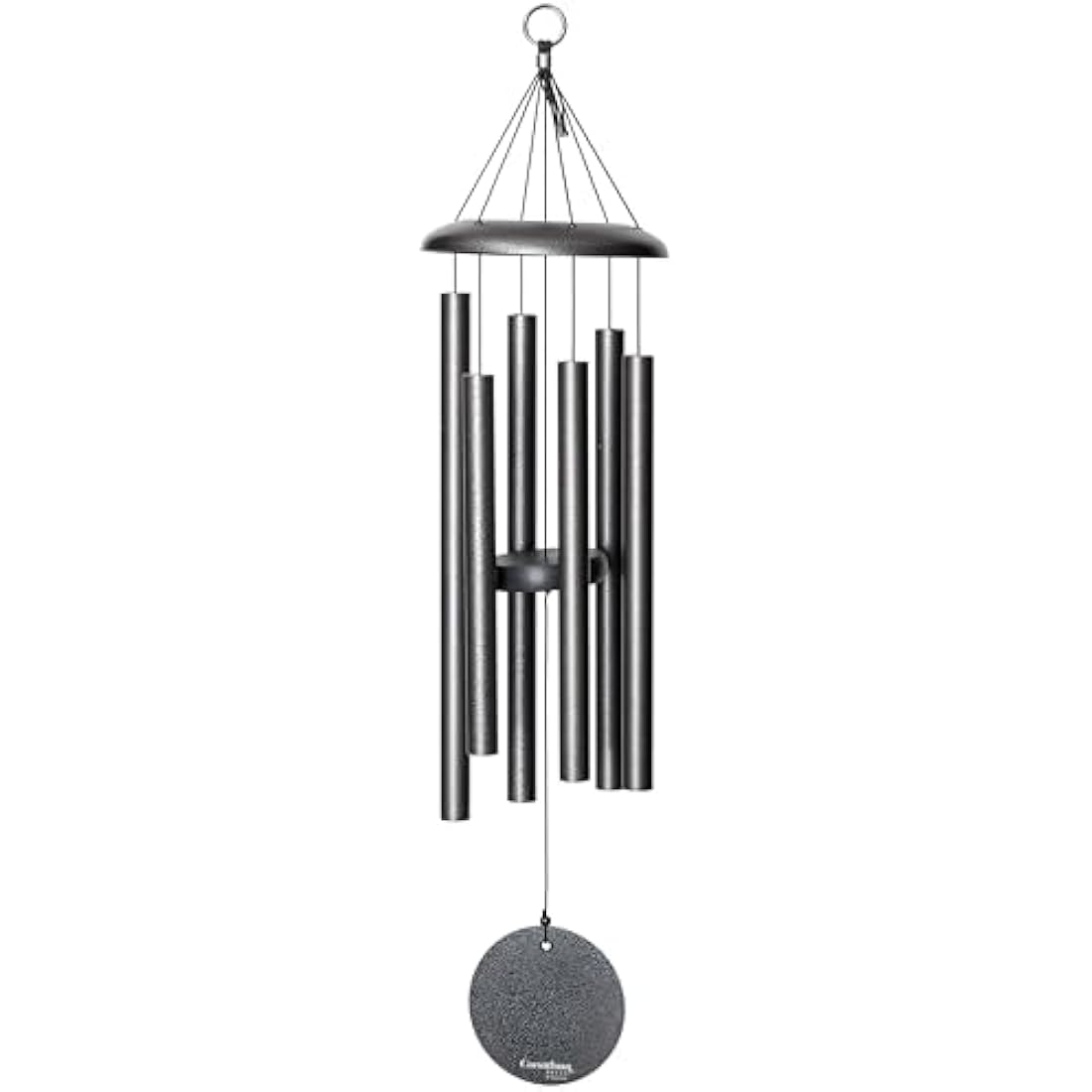 Corinthian Bells 30" Wind Chime - Silver Vein Aluminum - Made in USA