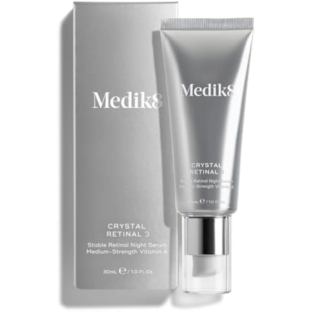 Medik8 Crystal Retinal 3 | 0.03% Retinaldehyde Night Serum - 30ml
