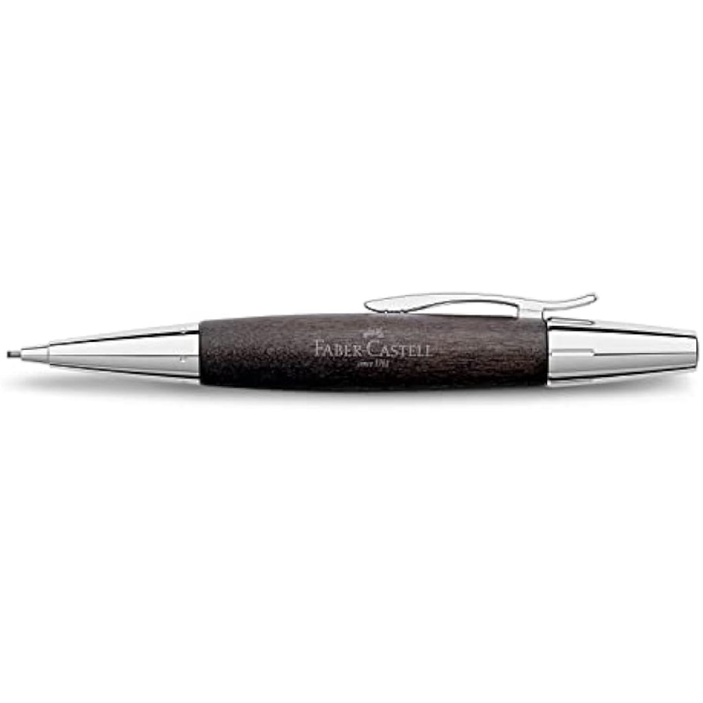 Jolof Store Mechanical Pencil – Black Pear Wood & Chrome 1.4mm Lead