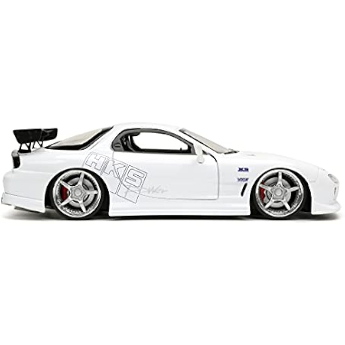 Jada Toys Fast & Furious 1993 Mazda RX-7 1:24 Diecast Model Car – White