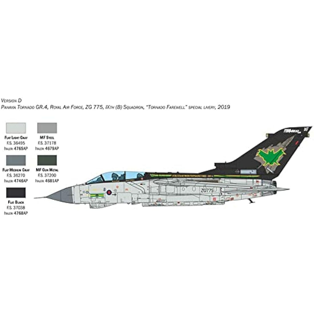 Italeri RAF Tornado GR.4 Military Aviation 1:32 Scale Model Plastic Kit