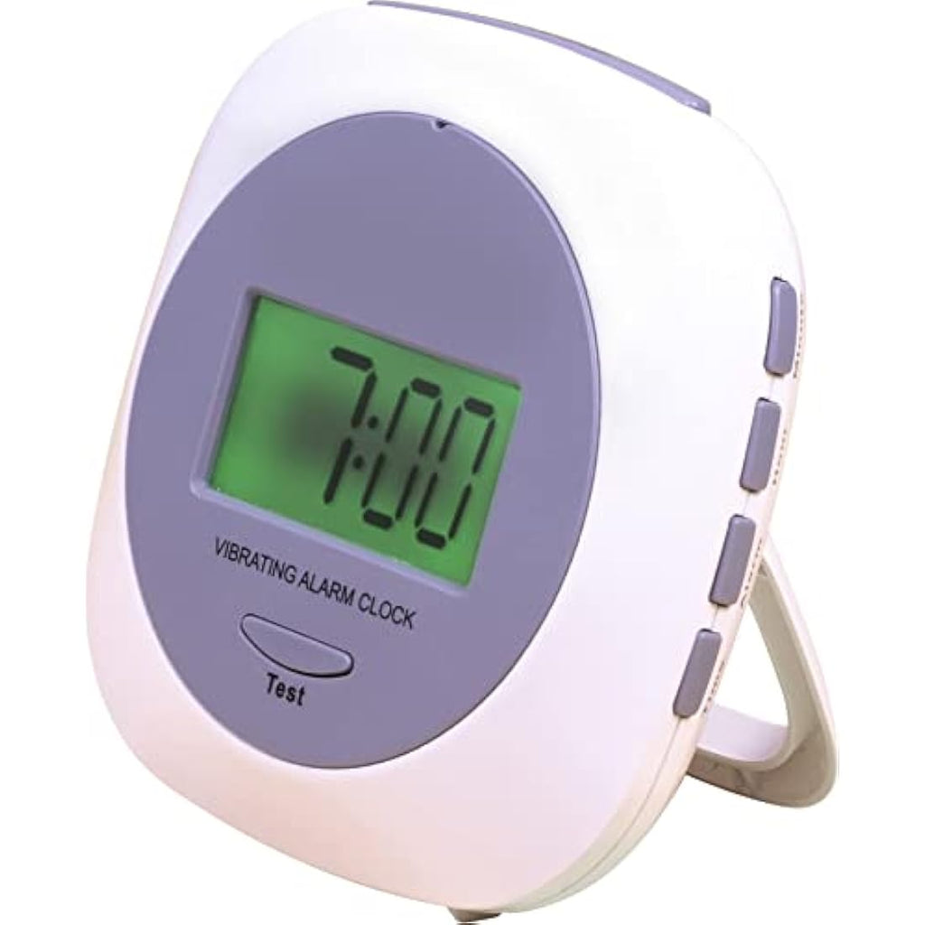Aidapt Vibration Alarm Clock for Hearing Impaired | LCD Display
