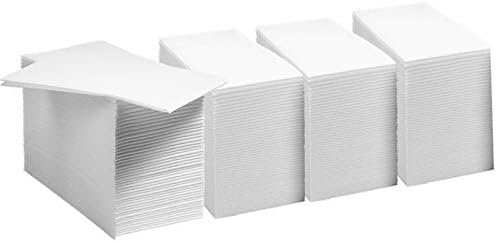 Jolof Store White Linen-Feel Disposable Guest Towels - 200 Pack
