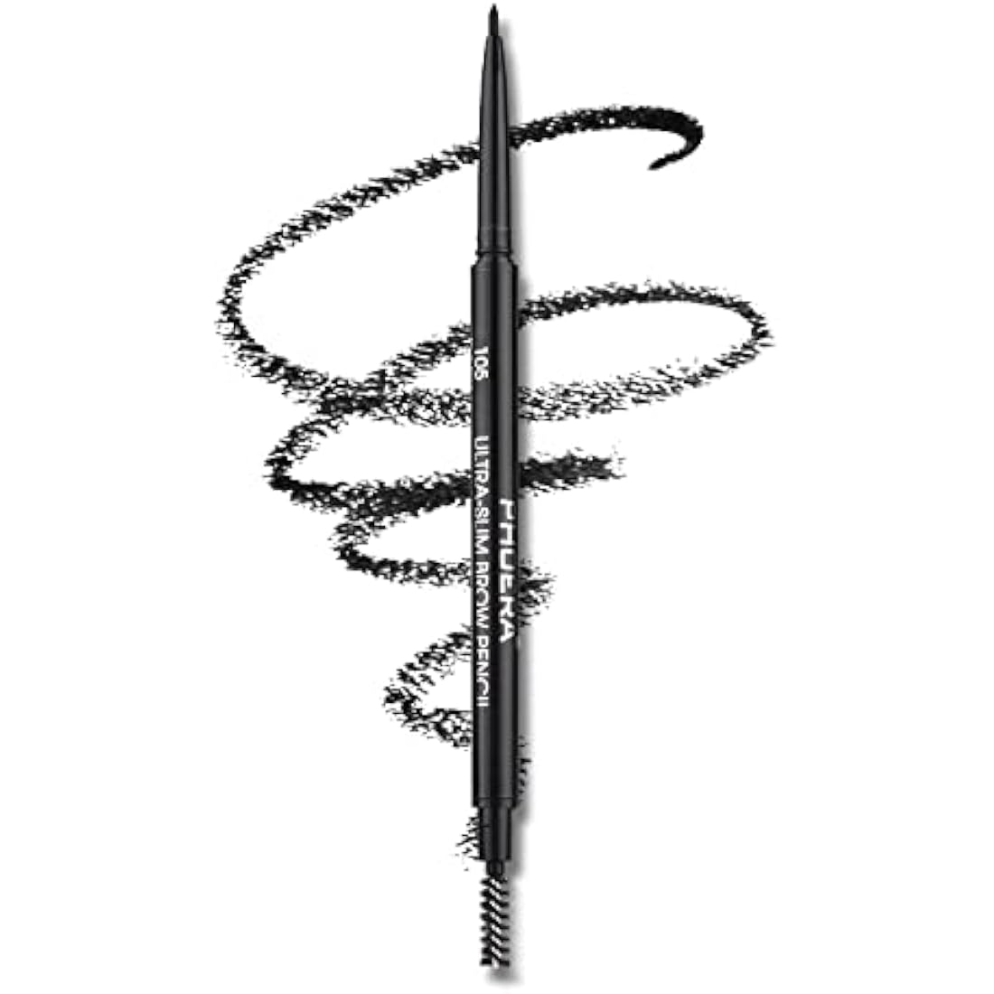 Waterproof Eyebrow Pencil – Long-Lasting Slim Brow Pen, Black