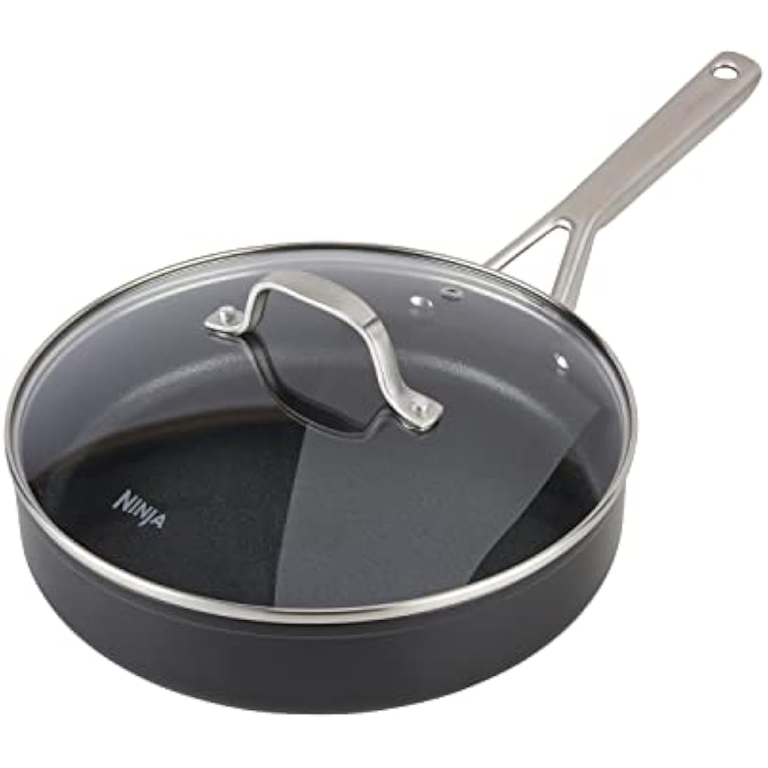 Ninja ZEROSTICK 26cm Sauté Pan with Lid – Forged Aluminium Induction Pan