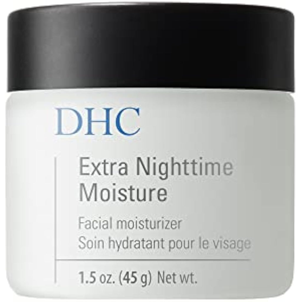 DHC Extra Nighttime Moisture - Hydrating Night Cream with Olive Oil - 45g
