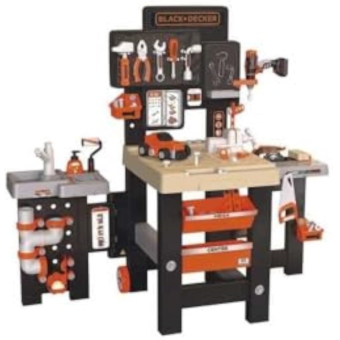 Smoby Black and Decker Kids Mega Centre Workbench with 95+ Tools