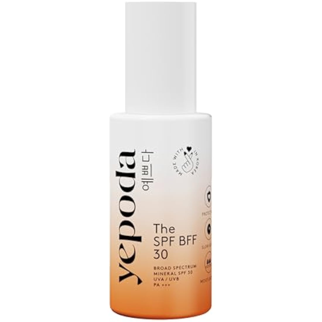 Yepoda Tinted Mineral Sunscreen SPF 30 – Zinc Oxide & Hyaluronic Acid