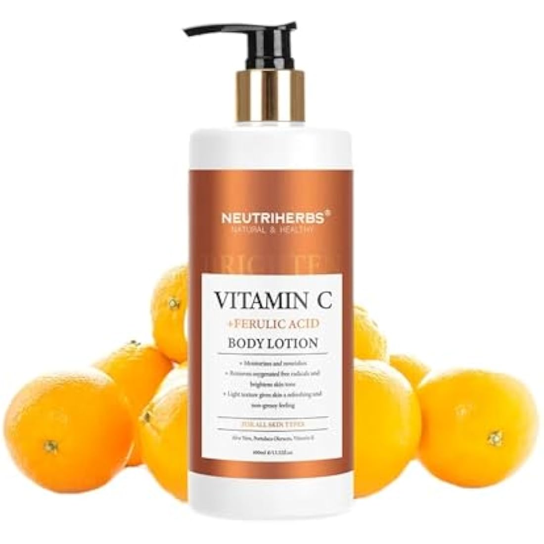 Neutriherbs Vitamin C & Ferulic Acid Brightening Body Lotion - 13.52oz