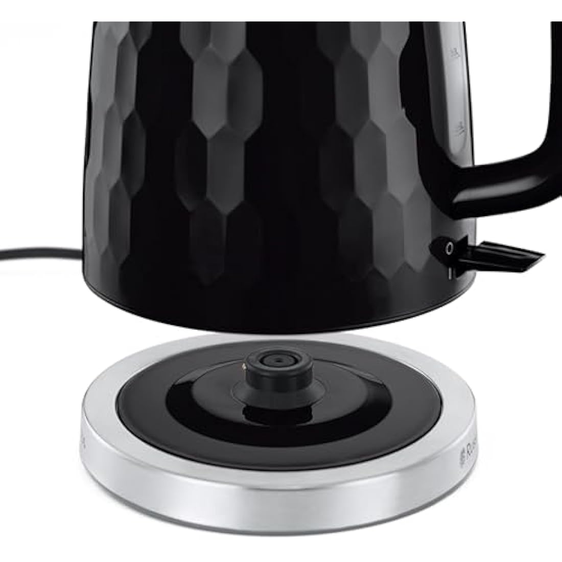 Russell Hobbs Honeycomb Electric Kettle – 1.7L Fast Boil, Black