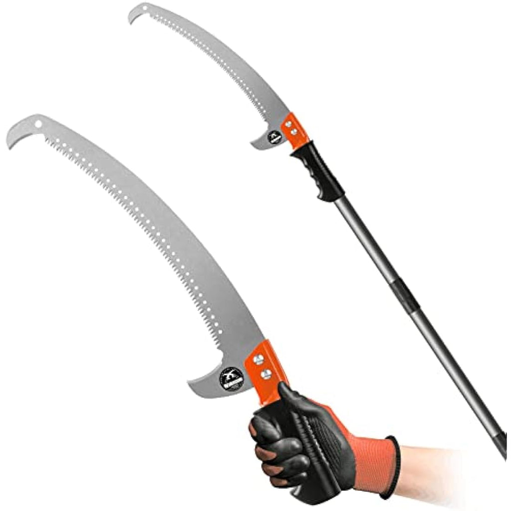 Walensee Pole Saw for Tree Trimming – 304cm Stainless Steel Manual Pruner