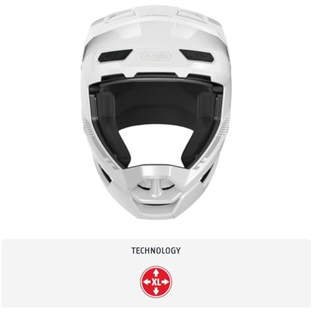 ABUS HiDrop Full-Face MTB Helmet – ABS Shell Downhill Bicycle Gear
