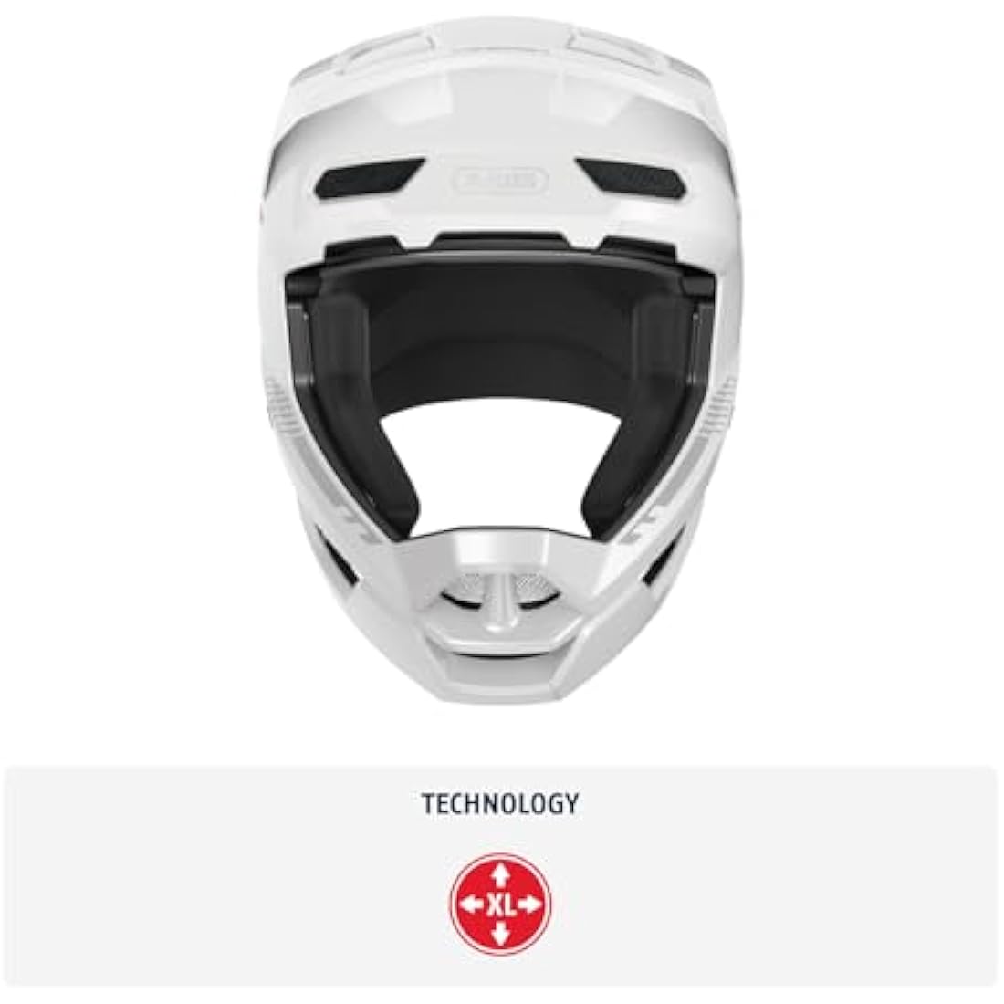 ABUS HiDrop Full-Face MTB Helmet – ABS Shell Downhill Bicycle Gear