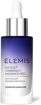 ELEMIS Peptide4 Overnight Radiance Peel – Lactic Acid Exfoliator, 30ml