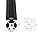 2020 V-Slot Aluminum Extrusion 48" Black for CNC - 10 Pack