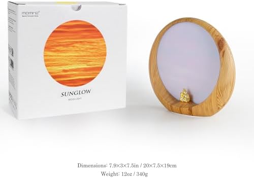 Mamre Golden Sunset Lamp – Dimmable Touch Sensor Romantic Mood Light