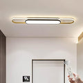 Oninio Modern LED Linear Ceiling Light | 48W Dimmable Lamp with Remote