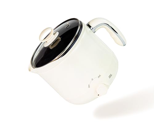 JULWHISPER Electric Wax Melter – 1.8L Non-Stick Pot for Candle Making