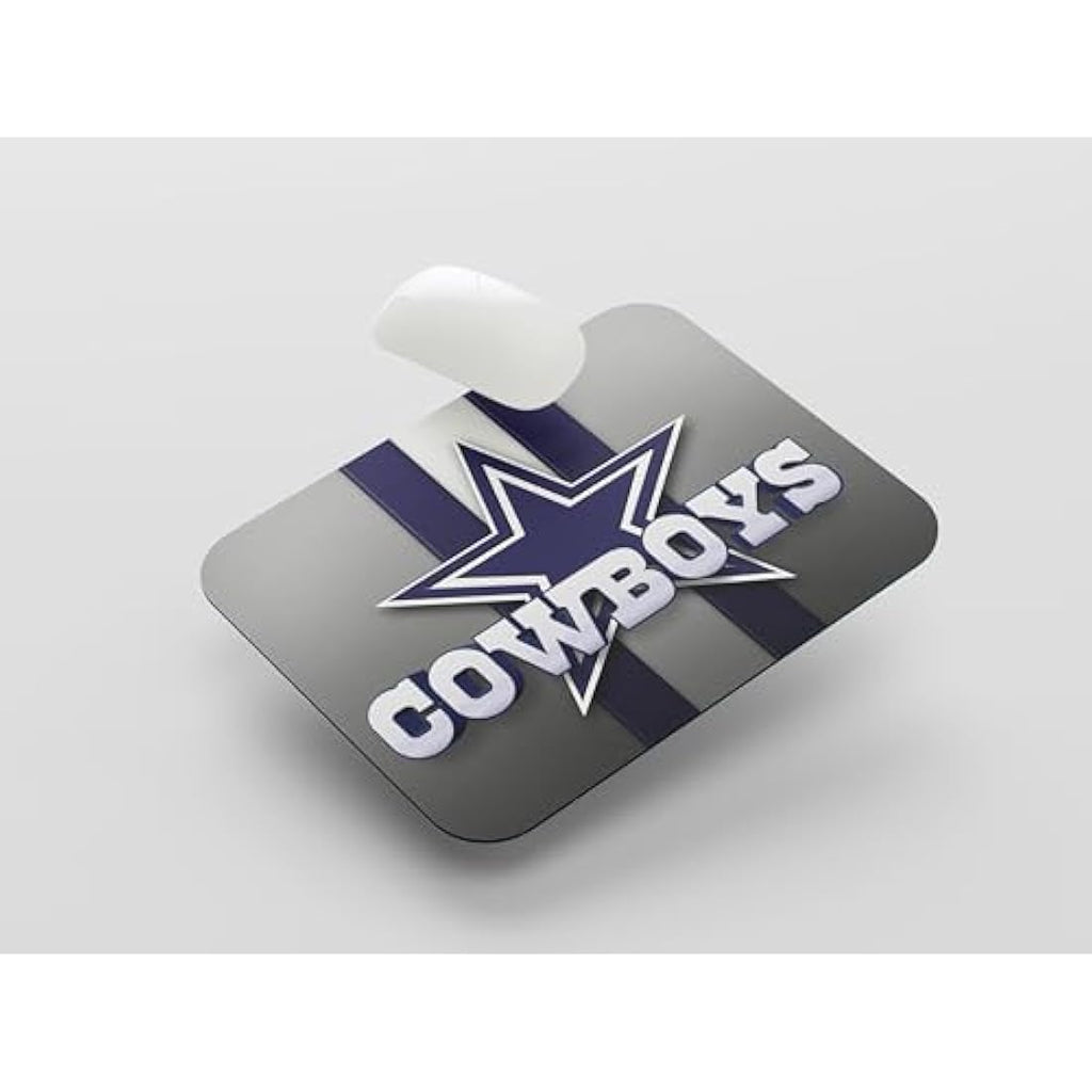 Gaming Mouse Pad – Non-Slip Rubber Base – Blue & White