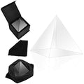BELLE VOUS K9 Crystal Pyramid Prism for Photography and Light Refraction