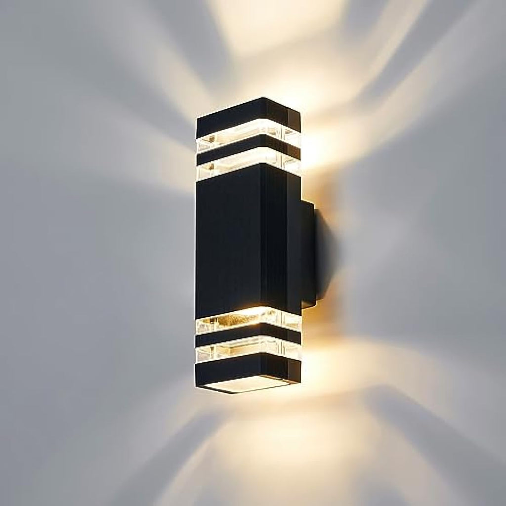 CELAVY Modern Outdoor Wall Lights – IP65 LED Up Down Exterior Sconce