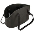 Ferplast With-Me Small Dog Carrier Bag | Black Washable EVA Rubber