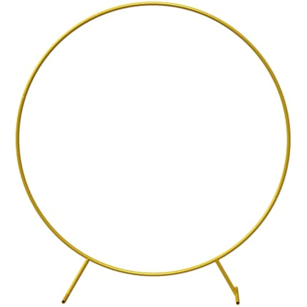 Jolof Store 2M Round Metal Balloon Arch Stand – Reusable Wedding Backdrop