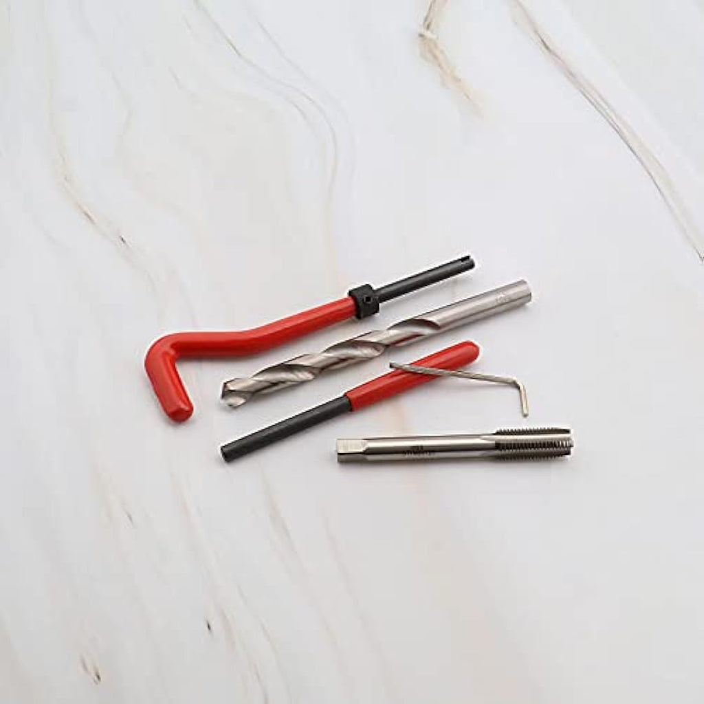 M9 x 1.25mm Metric Thread Repair Kit – 15pc Steel Tool Set
