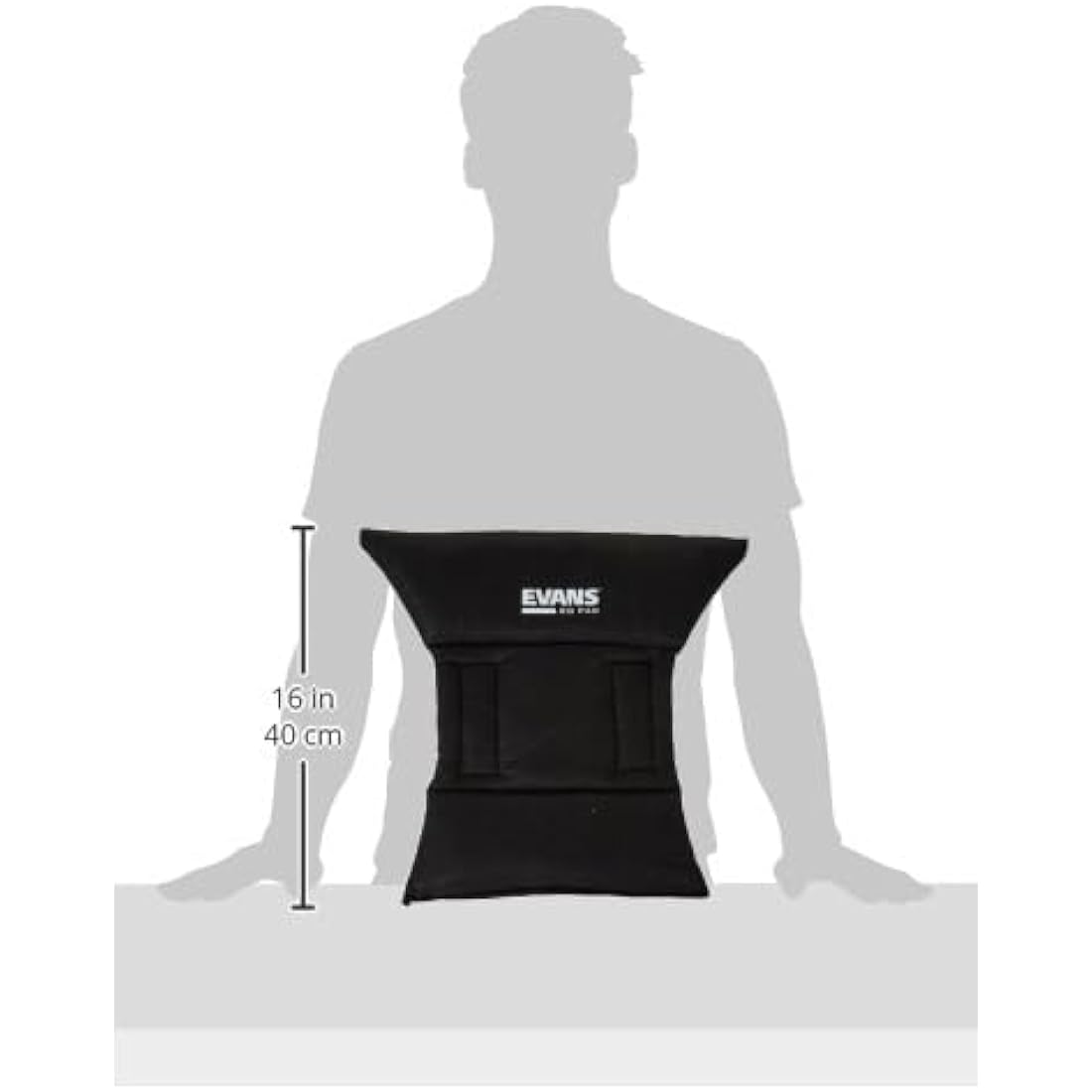 Evans EQ Pad Bass Drum Damper – Adjustable Muffling Sound Control