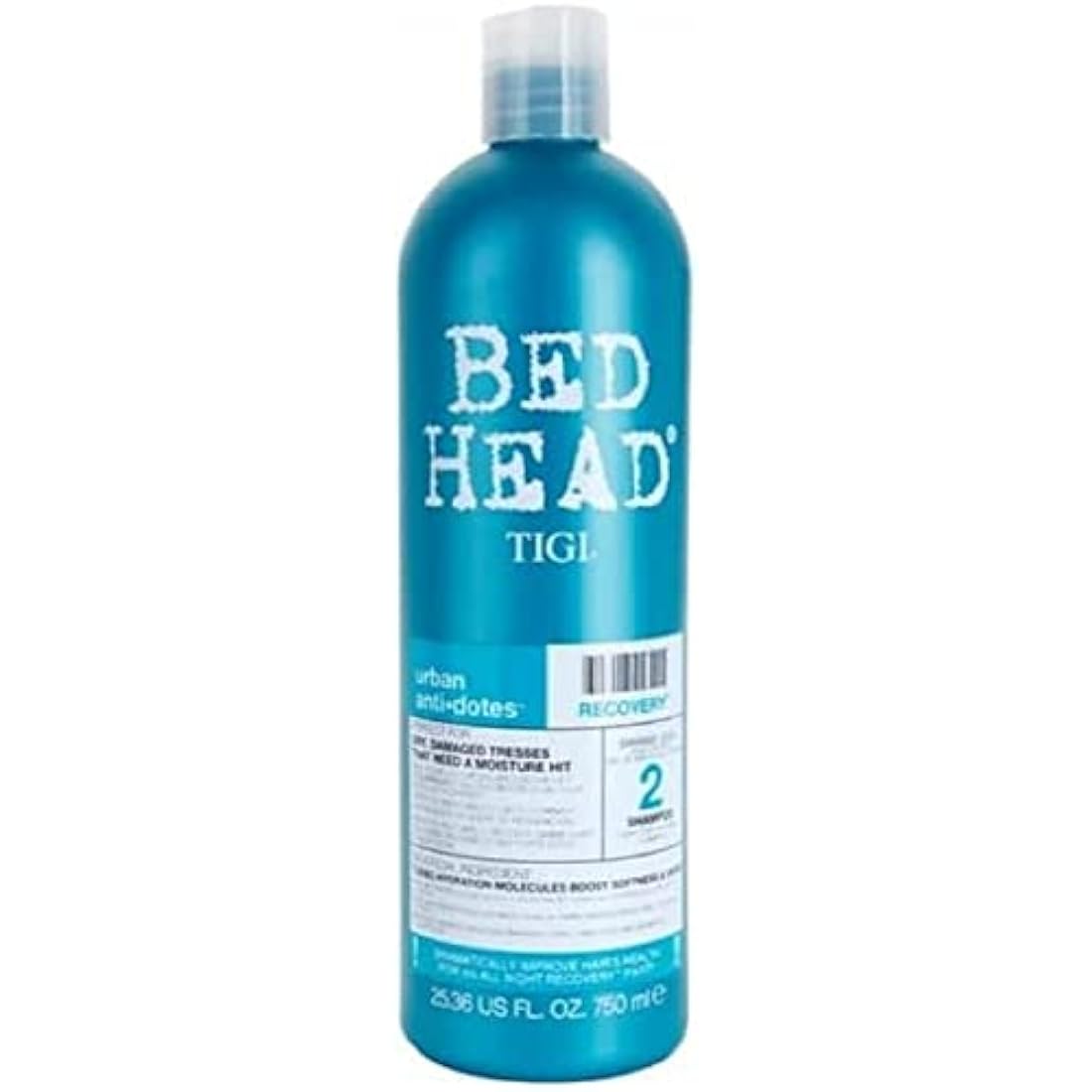 Bed Head by TIGI Recovery Shampoo | Moisturising for Dry Hair | 750ml