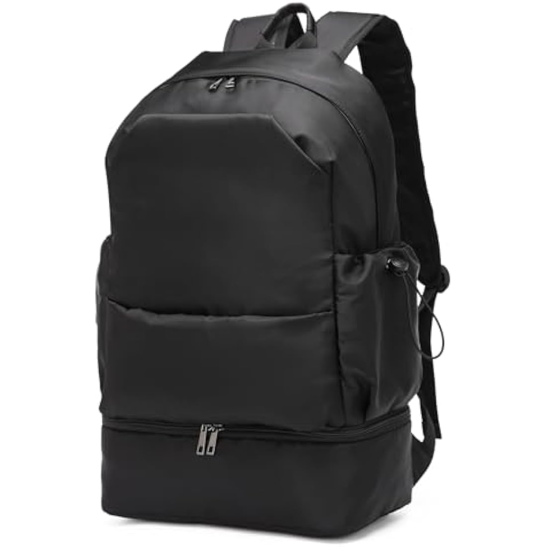 Seyfocnia Waterproof Gym Backpack with Shoe Compartment – Black