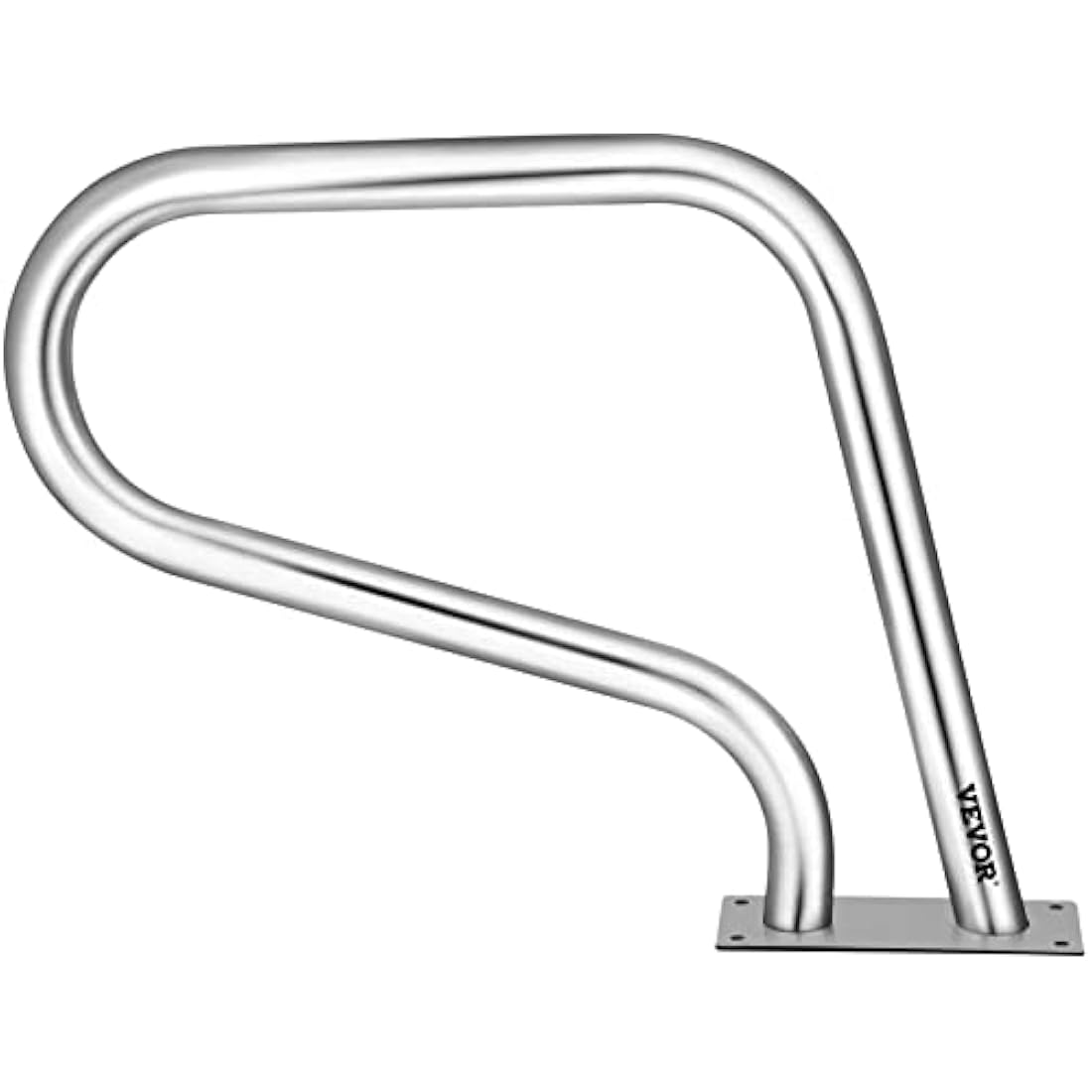 VEVOR Pool Handrail – 304 Stainless Steel Rail with Blue Grip Cover