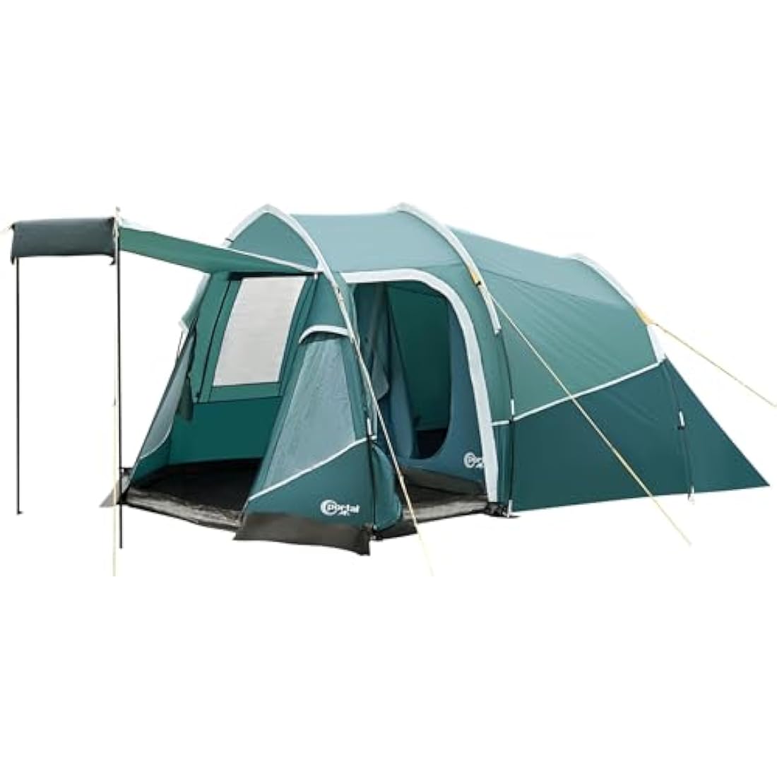 Portal 3 Person Tunnel Tent – 3000mm Waterproof Camping Tent with Porch