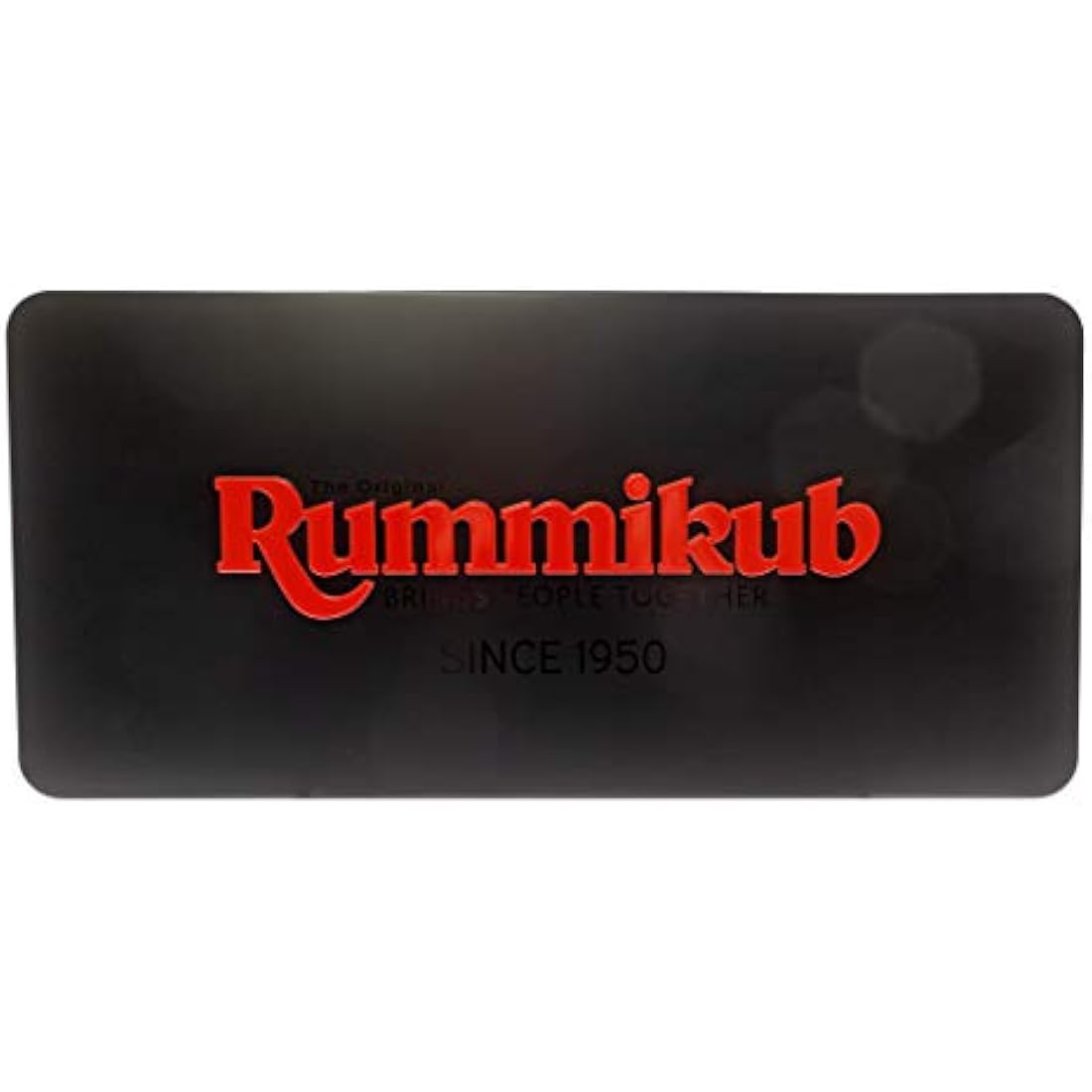 Rummikub Black Strategy Game | Premium Tin Edition Family Board Game