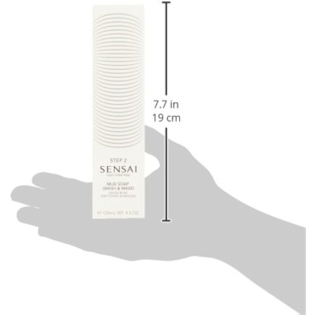 Sensai Purifying Mud Soap Step 2 – Silky Face Wash and Mask, 125 ml