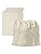 Belle Vous Cotton Muslin Bags - 10 Pack Reusable Drawstring Pouches