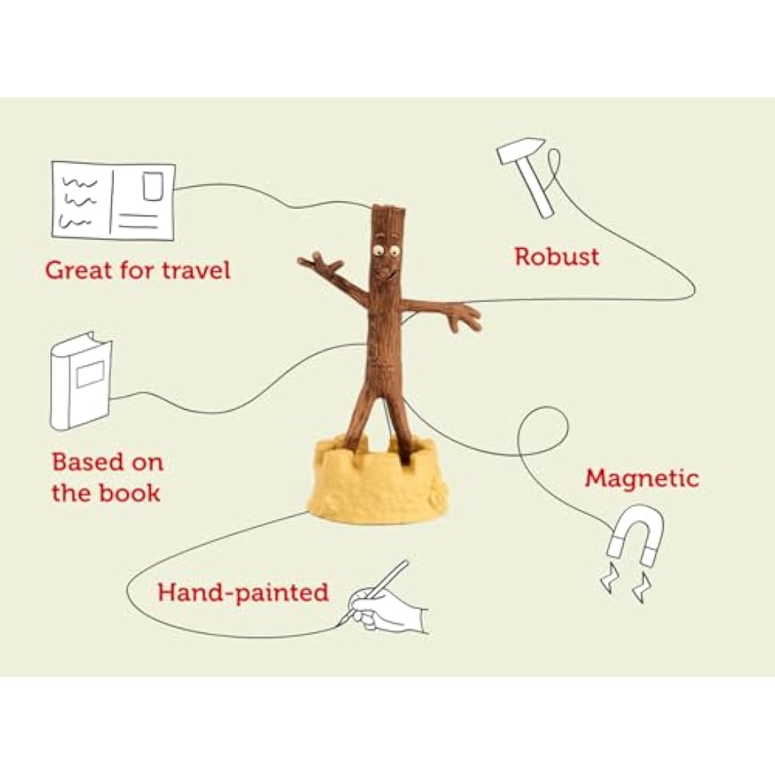 Tonies Stick Man Audio Character for Toniebox | Julia Donaldson Story